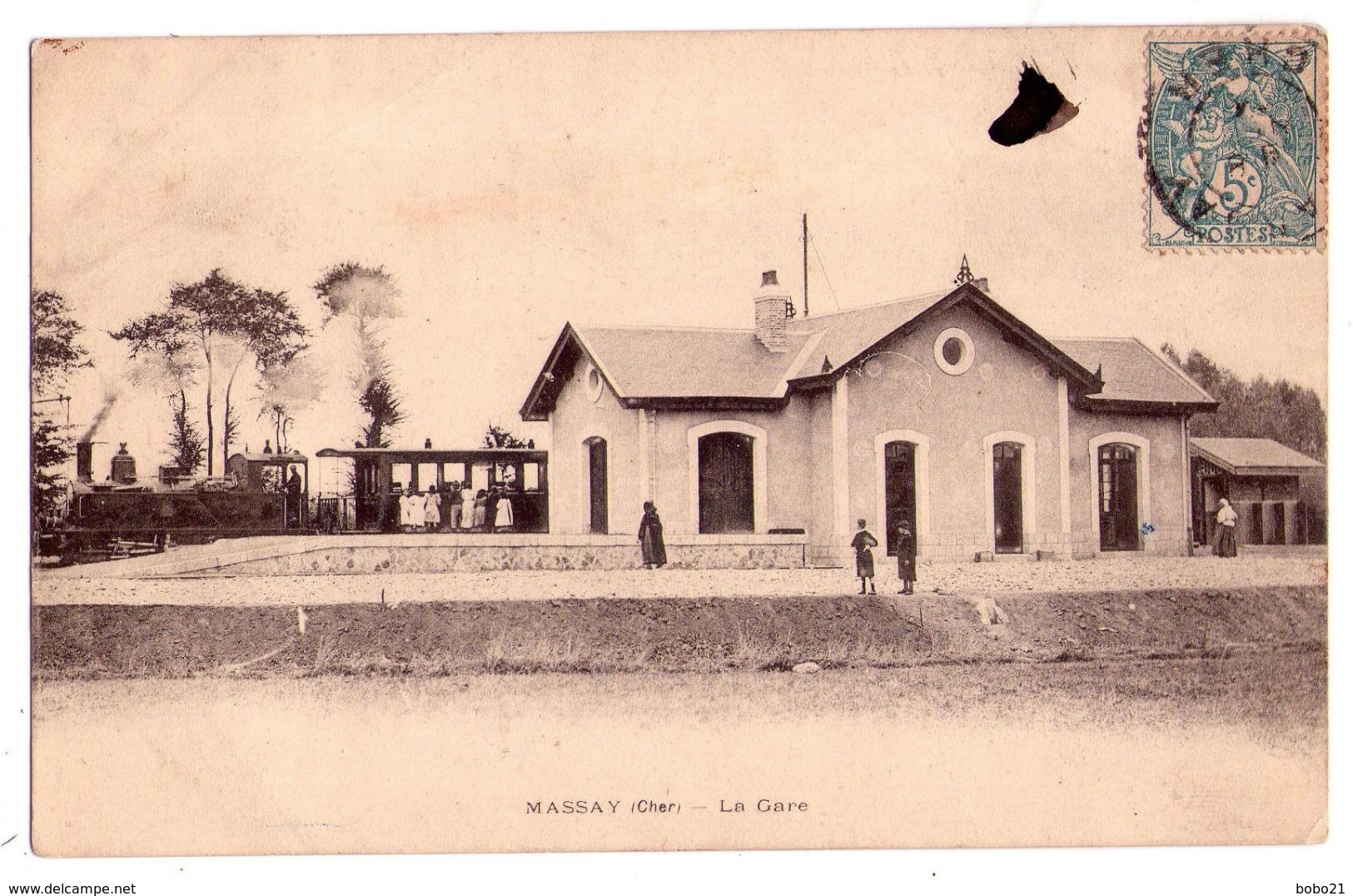 2240 - Massay ( Cher ) - La Gare - - Massay