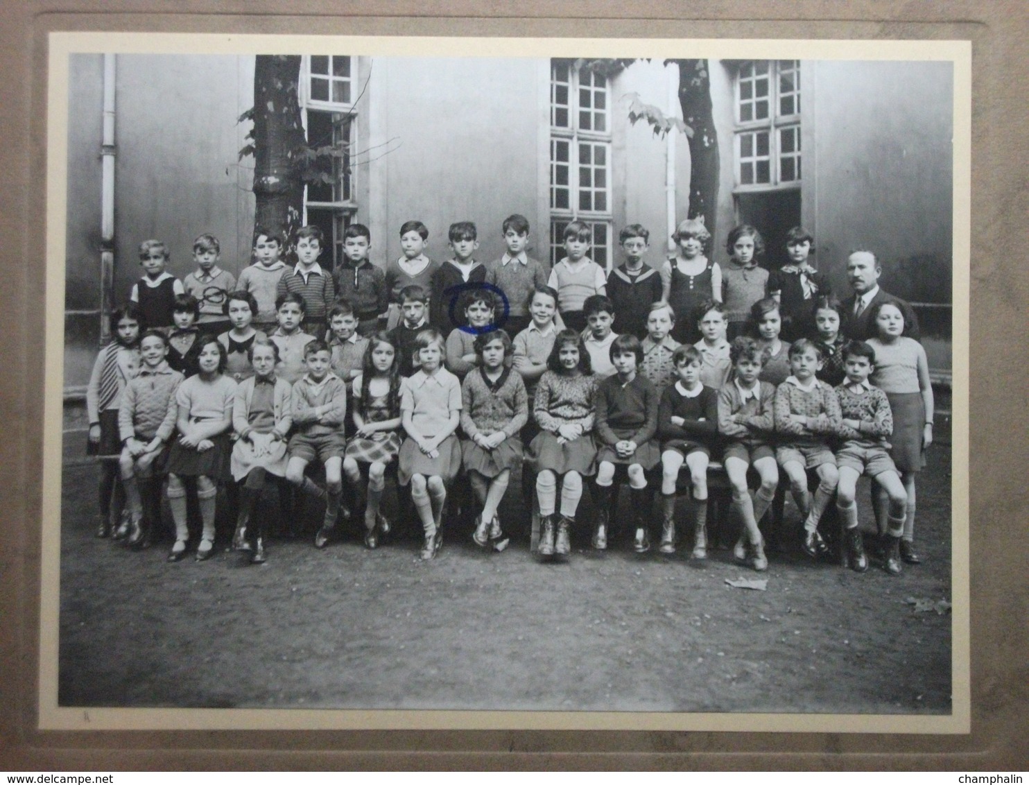 Souvenir Scolaire Années 20-30 - Ecole Non Localisée - Photographie Pacalet à Lyon (69) - Personnes Identifiées