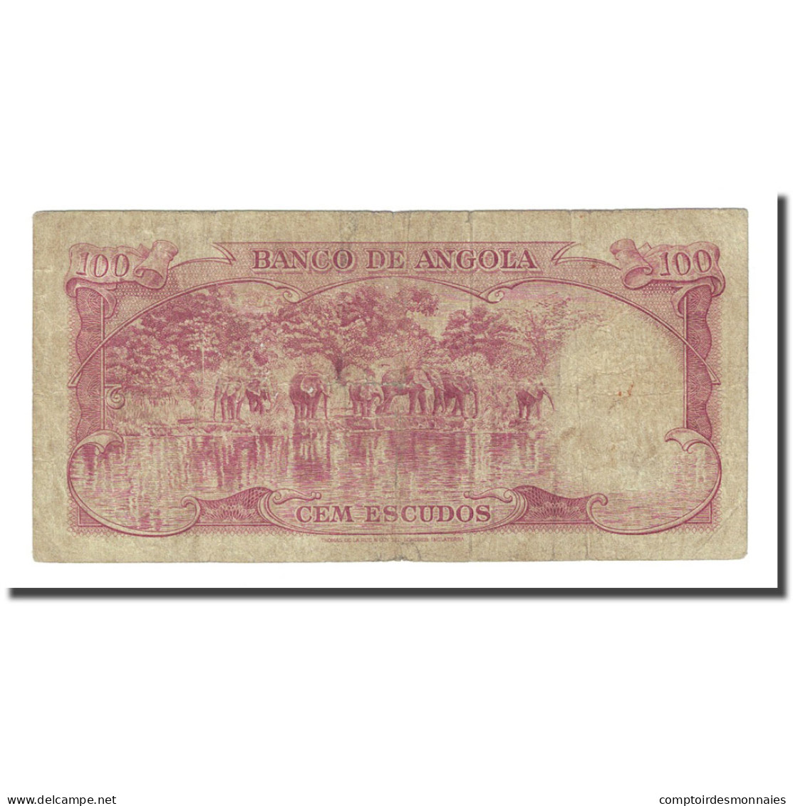 Billet, Angola, 100 Escudos, 1962-06-10, KM:94, TTB - Angola