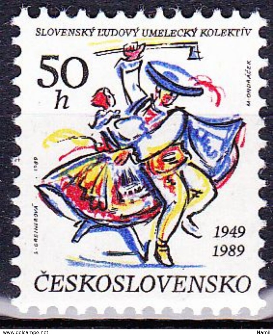 ** Tchécoslovaquie 1989 Mi 3012 (Yv 2812), (MNH) - Unused Stamps