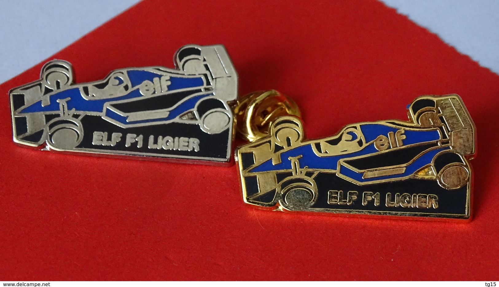 PIN'S   LOT    F 1  LIGIER   ELF - F1