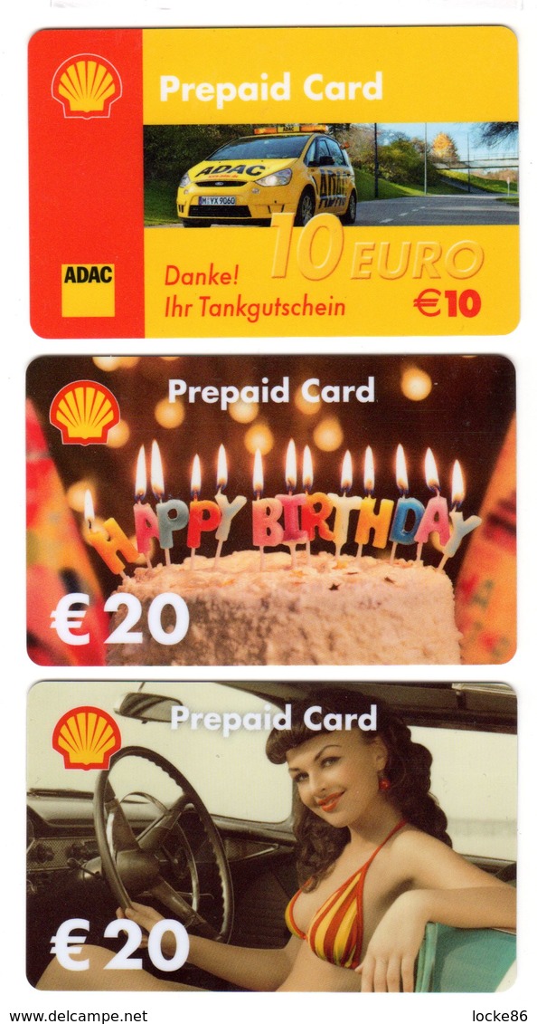 Shell Prepaid Plastic  Gift Card 02 - Gift Cards
