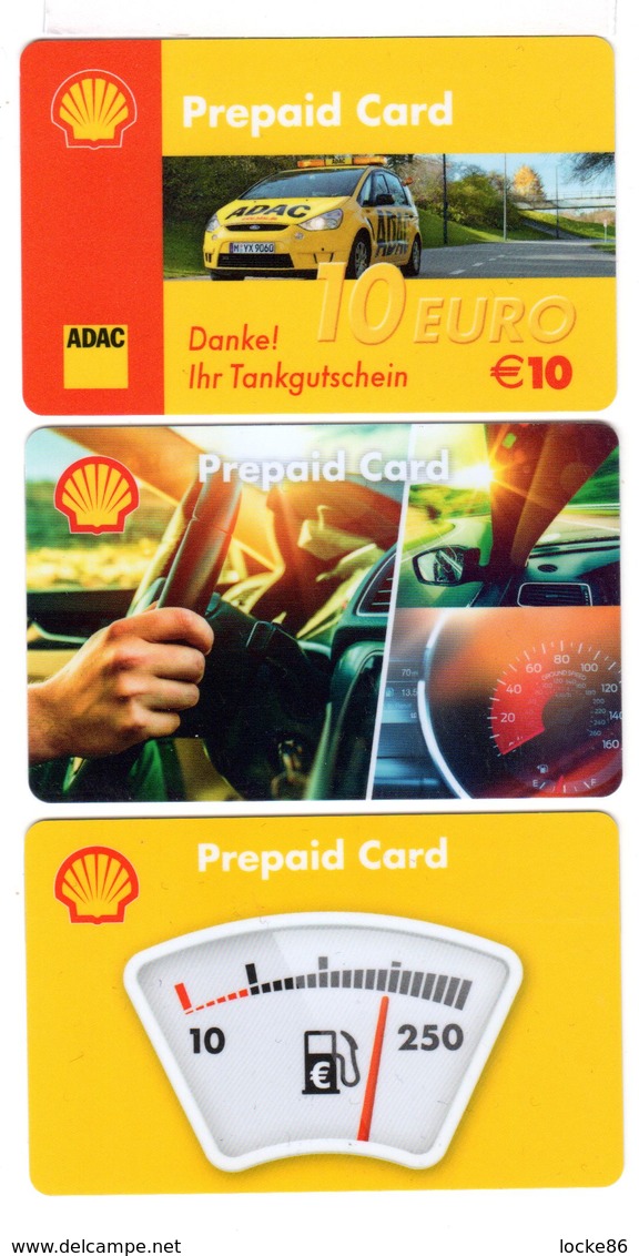 Shell Prepaid Plastic  Gift Card 10 - Gift Cards