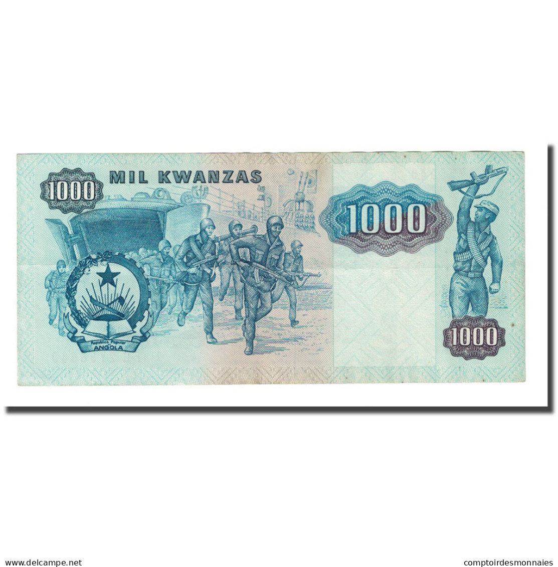 Billet, Angola, 1000 Kwanzas, 1987-11-11, KM:121b, TTB+ - Angola