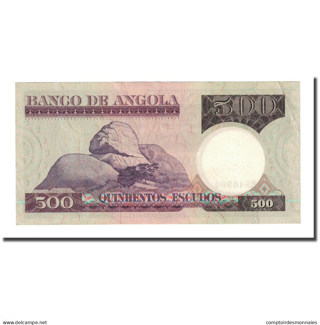 Billet, Angola, 500 Escudos, 1973-06-10, KM:107, NEUF - Angola