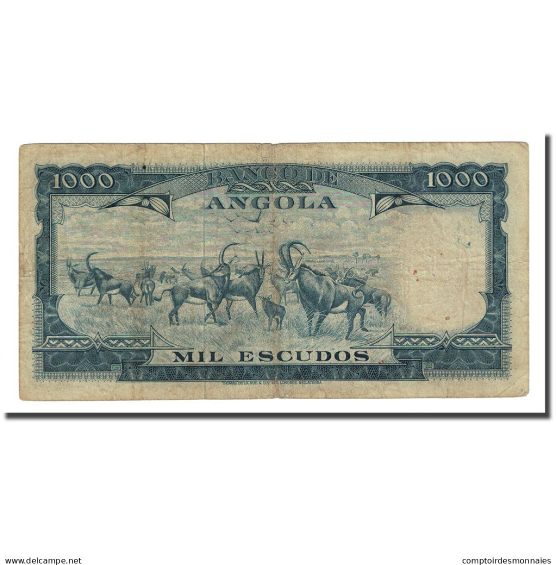 Billet, Angola, 1000 Escudos, 1962-06-10, KM:96, TB - Angola