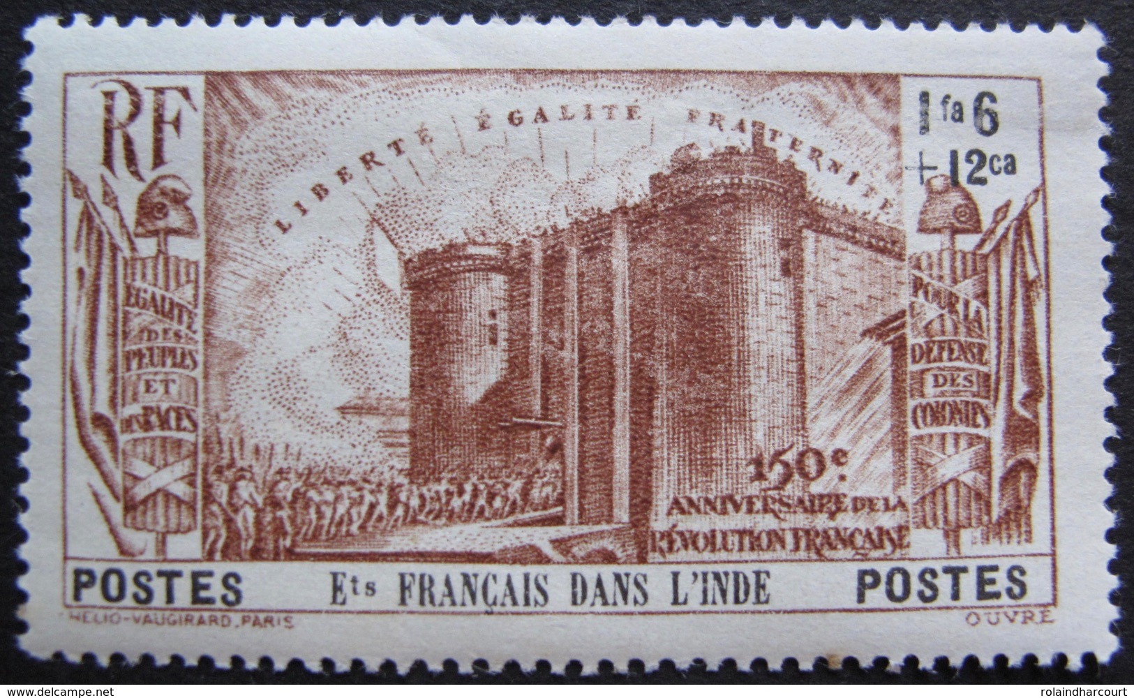 R1631/2130 - 1939 - COLONIES FR. - INDE - N°119 NEUF* - Cote : 12,00 € - Unused Stamps