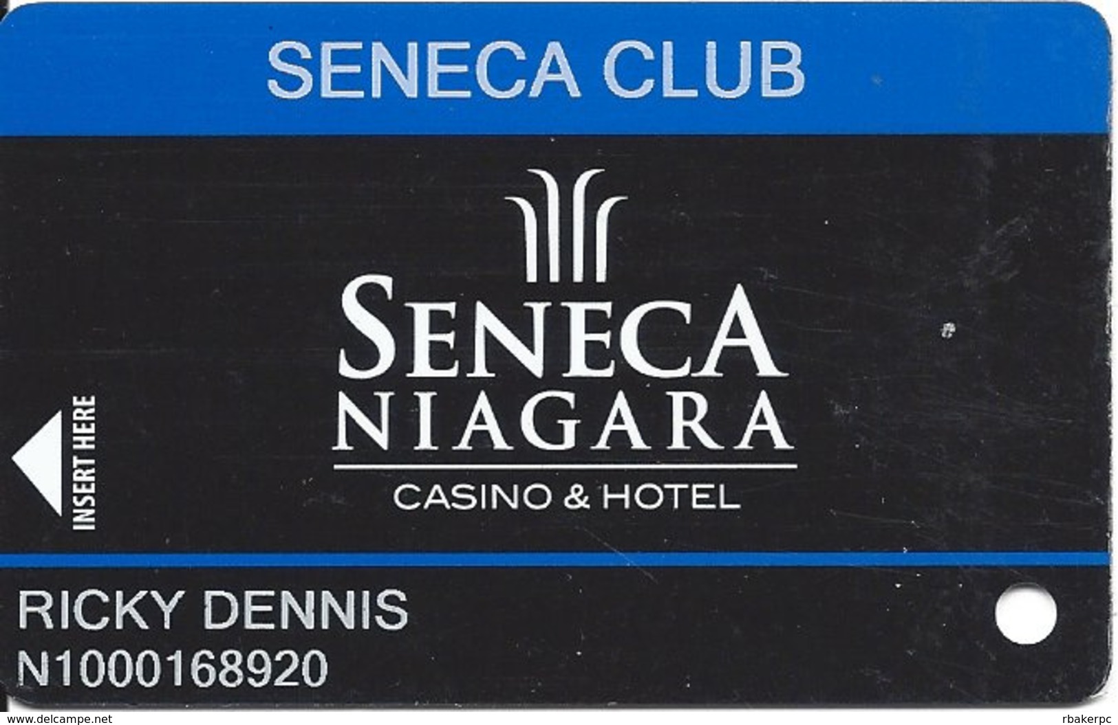 Seneca Niagara Casino - Niagara Falls, NY - Slot Card - Casino Cards