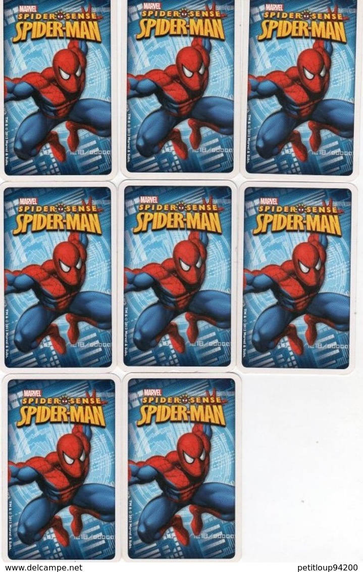 17 CARTES MARVEL Spiderman - Marvel