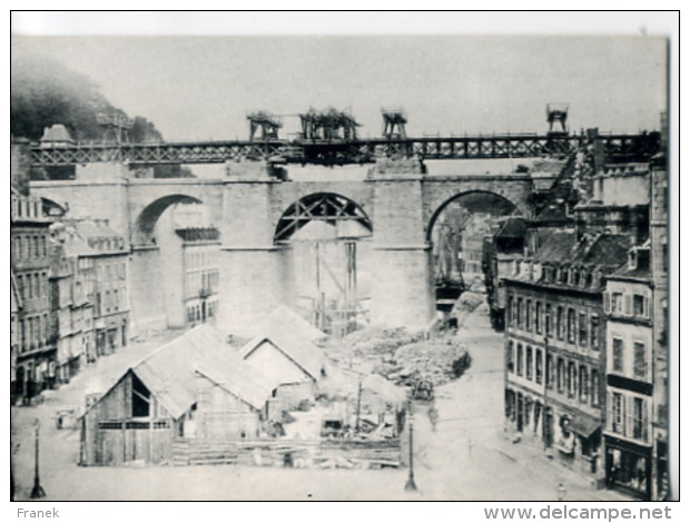 CP291496 - MORLAIX - Construction Du Viaduc (1861 - 1863) (Reproduction) - Morlaix