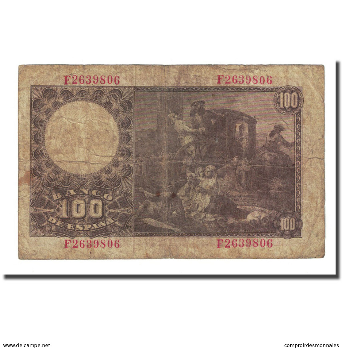 Billet, Espagne, 100 Pesetas, 1948-05-02, KM:137a, TB - 100 Pesetas