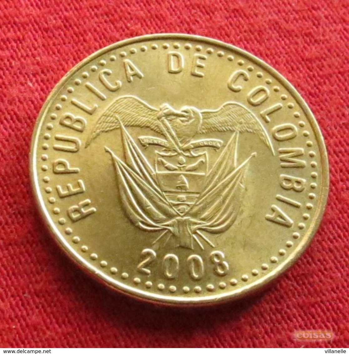 Colombia 100 Pesos 2008 KM# 285.2 *V2 Colombie - Colombia