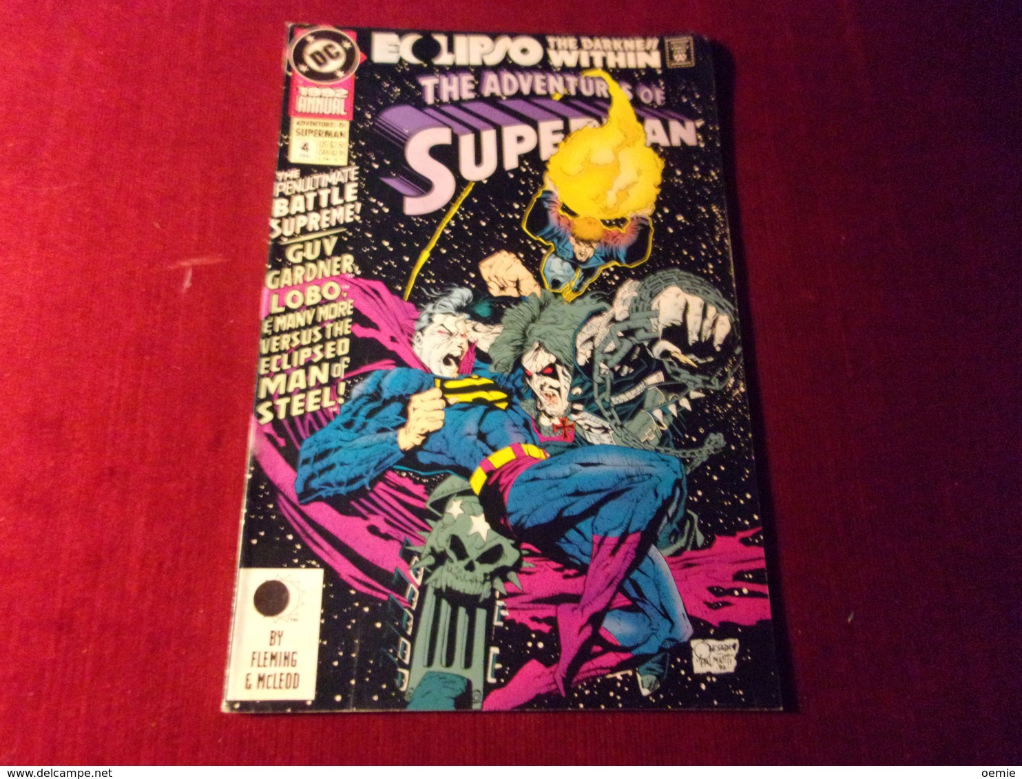 ECLIPSO  THE DARKNE WITHIN  SUPERMAN    No 4 1992 - DC