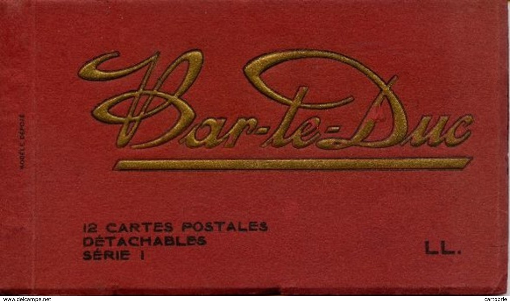 55 BAR-LE-DUC - Album Carnet De 9 Cartes Postales Détachables Édition Des Magasins Réunis - LL - Bar Le Duc