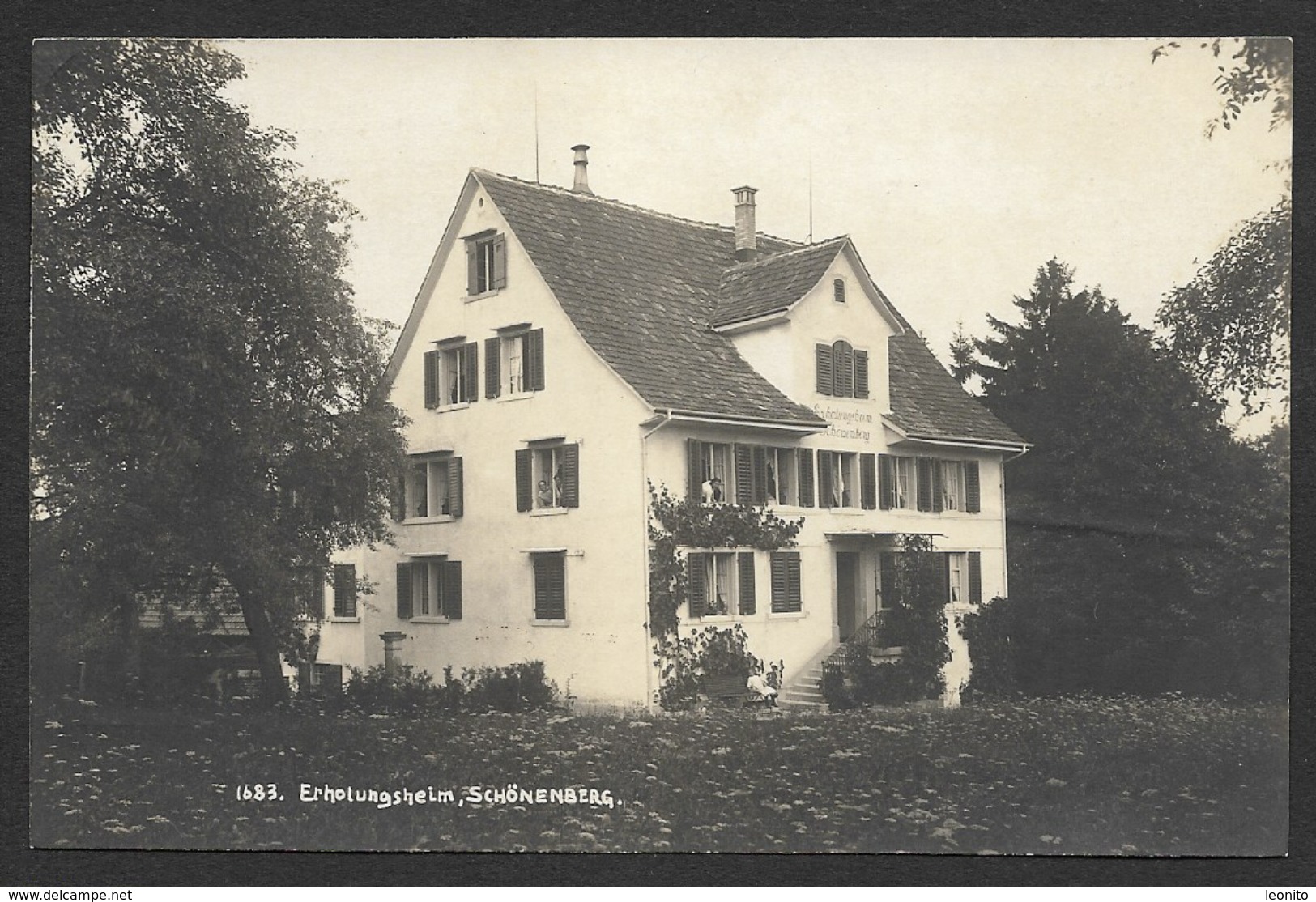 HORGEN ZH Erholungsheim SCHÖNENBERG 1916 - Horgen