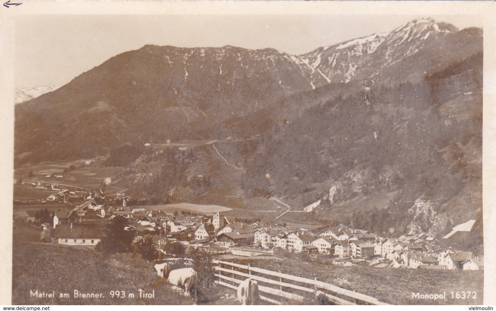 AUTRICHE MATREI AM BRENNER 993 M MONOPOL 16372.  BELLE CARTE RARE !!! - Matrei Am Brenner