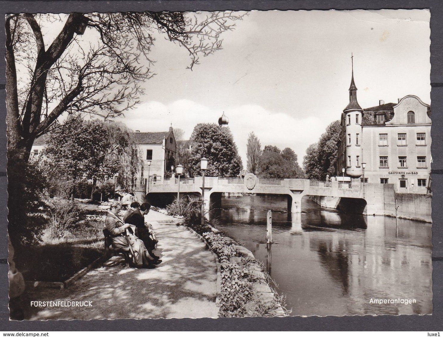 GERMANY  , FURSTENFELDBRUCK ,  OLD  POSTCARD - Fuerstenfeldbruck