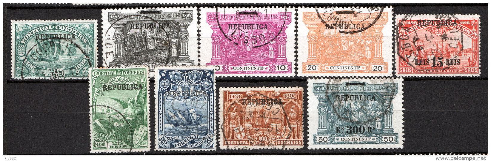 Portogallo 1911 Unif.182/88,191,193 O/Used VF/F - Oblitérés