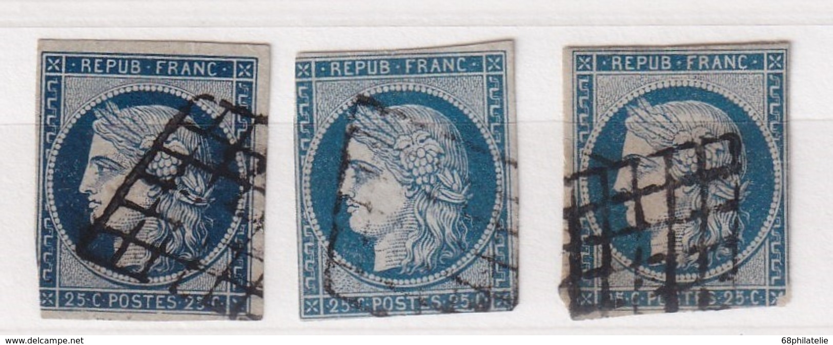 FRANCE YT N°  4   2ième CHOIX - 1849-1850 Cérès