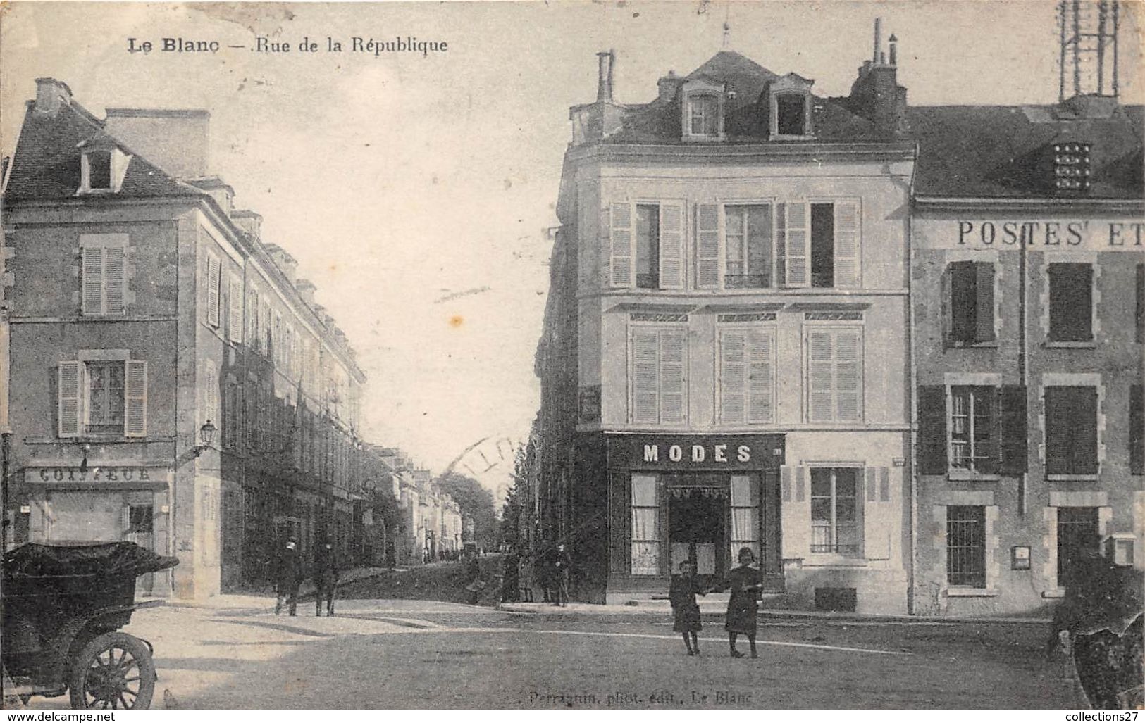 36-LE BLANC- RUE DE LA REPUBLIQUE - Le Blanc