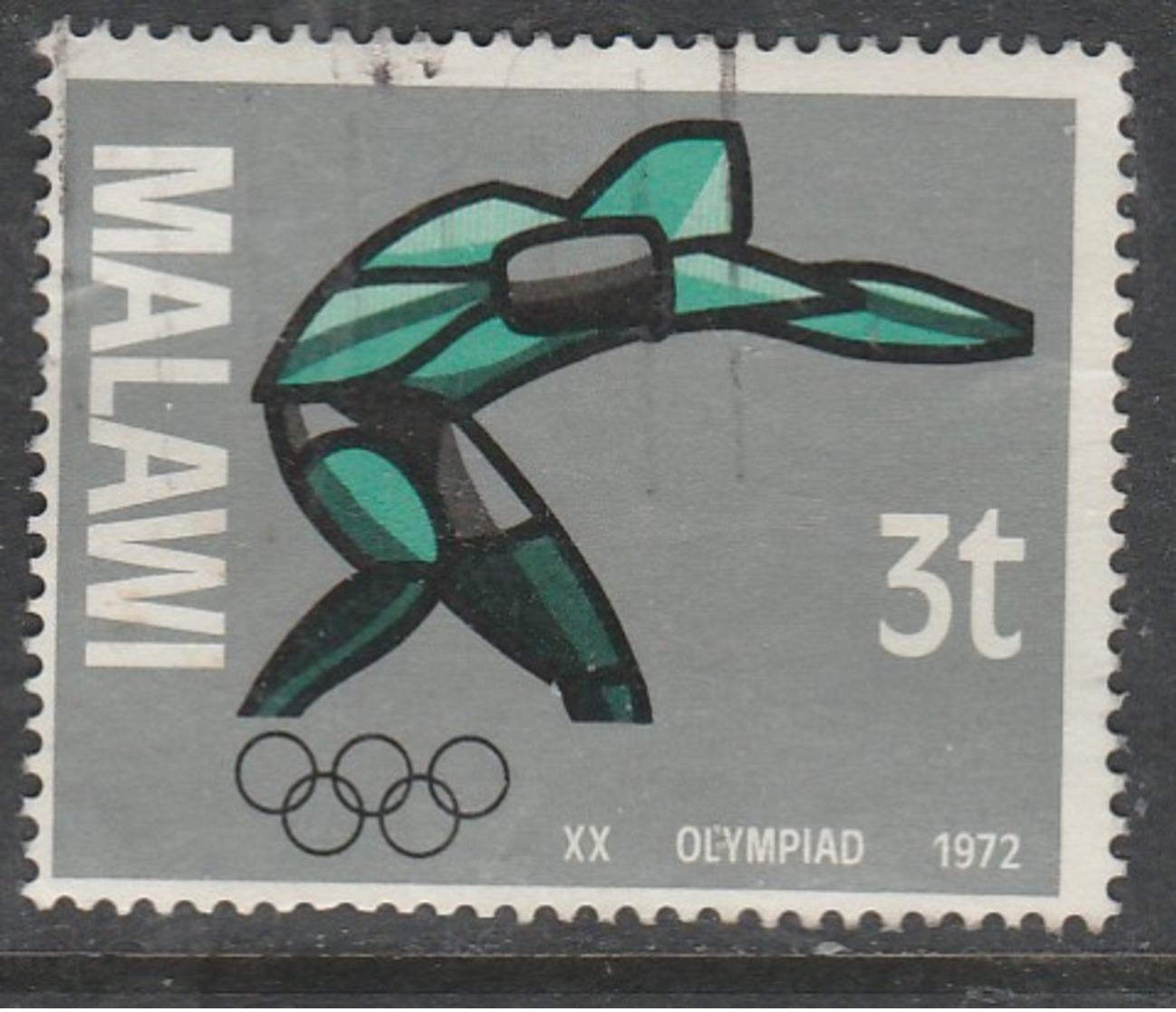 Malawi 1972 Olympic Games - Munich, Germany - Malawi (1964-...)