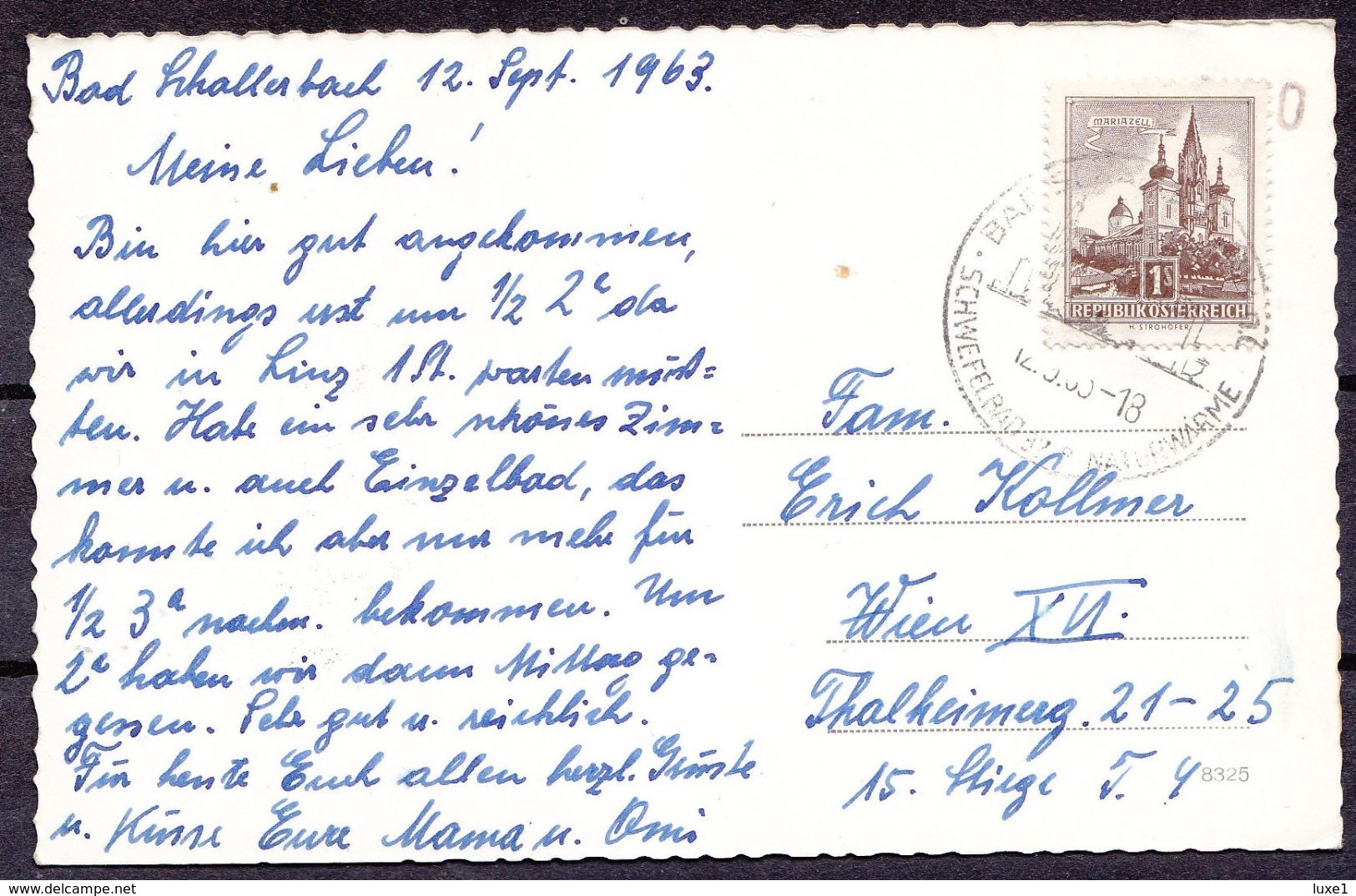 AUSTRIA ,  BAD  SCHALLERBACH   ,  OLD  POSTCARD - Bad Schallerbach