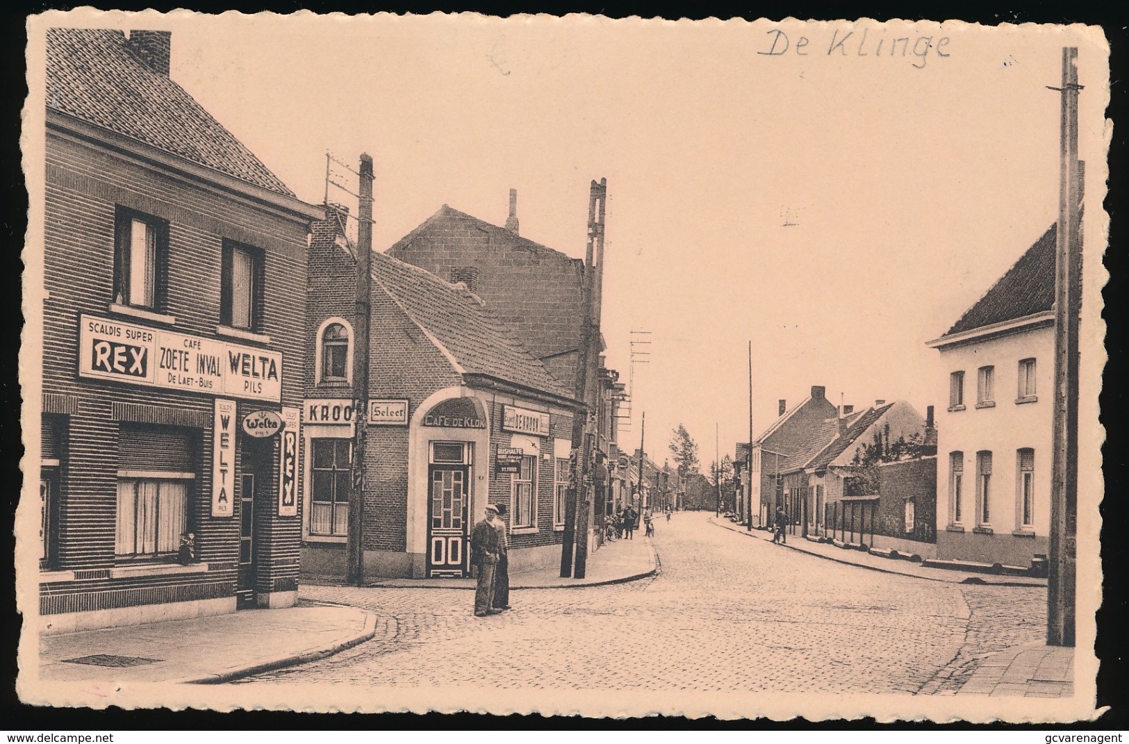 DE KLINGE - HOOGENAKKERSTRAAT  - CAFE ZOETE INVAL - Sint-Gillis-Waas