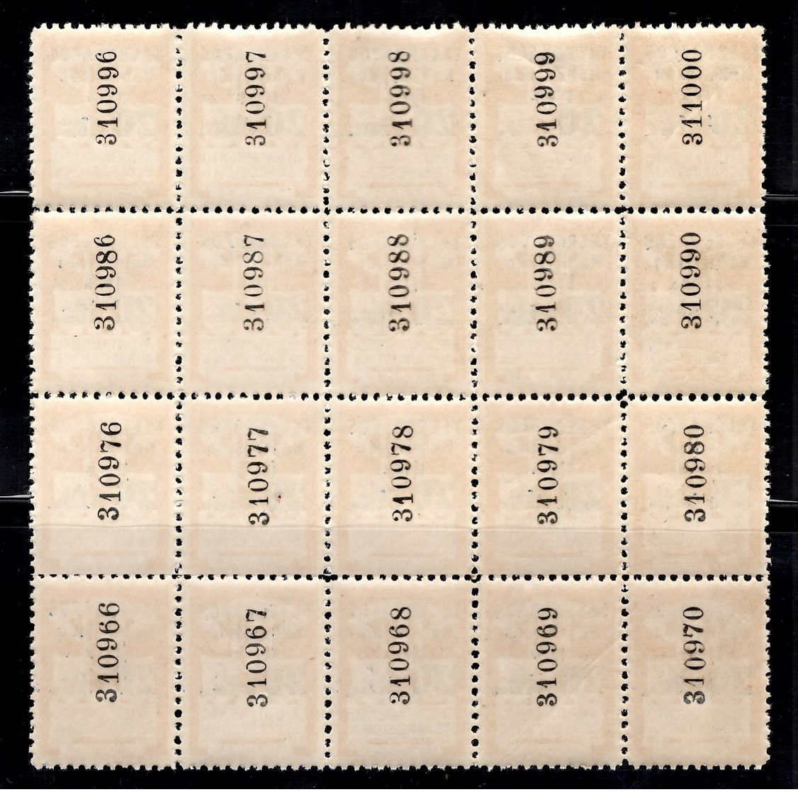 Espagne/Barcelone YT N° 19 En Bloc De 20 Timbres Neufs ** MNH. TB. A Saisir! - Barcelona