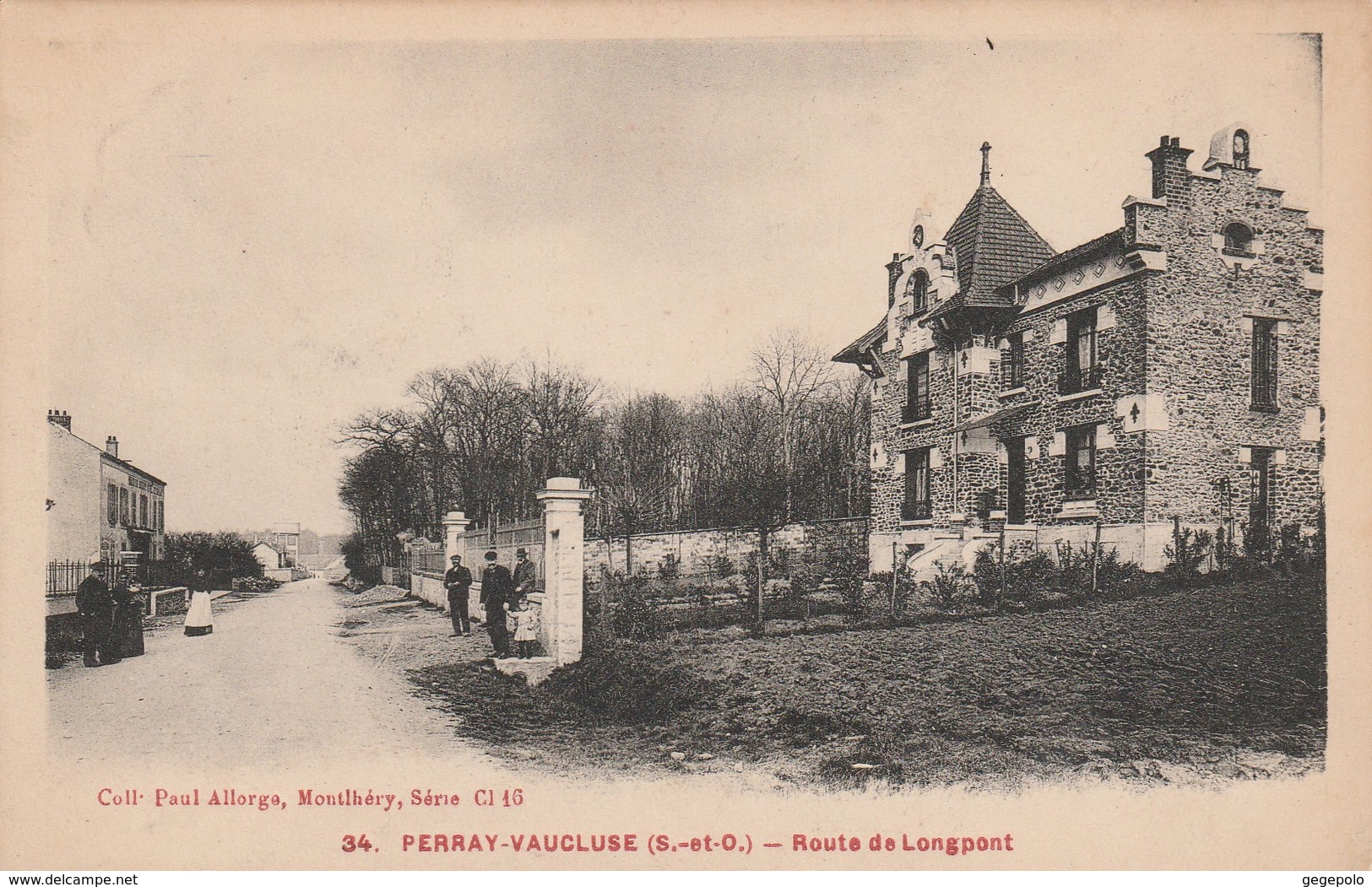 SAINTE GENEVIEVE DES BOIS - Route De Longpont - Sainte Genevieve Des Bois