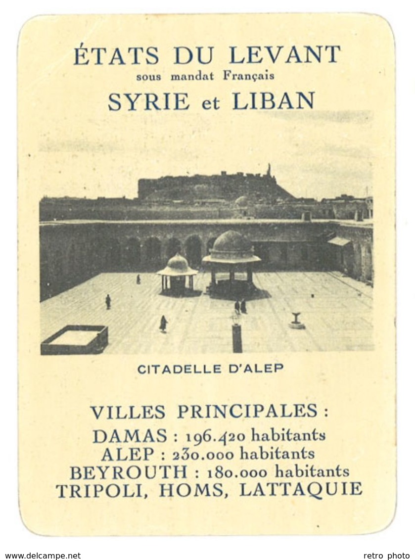 3 Cartes Etats Du Levant, Syrie Et Liban, Citadelle D'Alep, Caravane Chameau, ...( VP ) - Non Classés