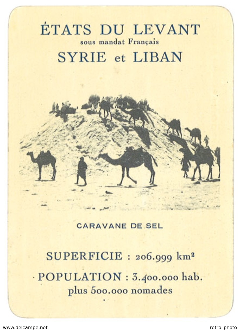 3 Cartes Etats Du Levant, Syrie Et Liban, Citadelle D'Alep, Caravane Chameau, ...( VP ) - Non Classés