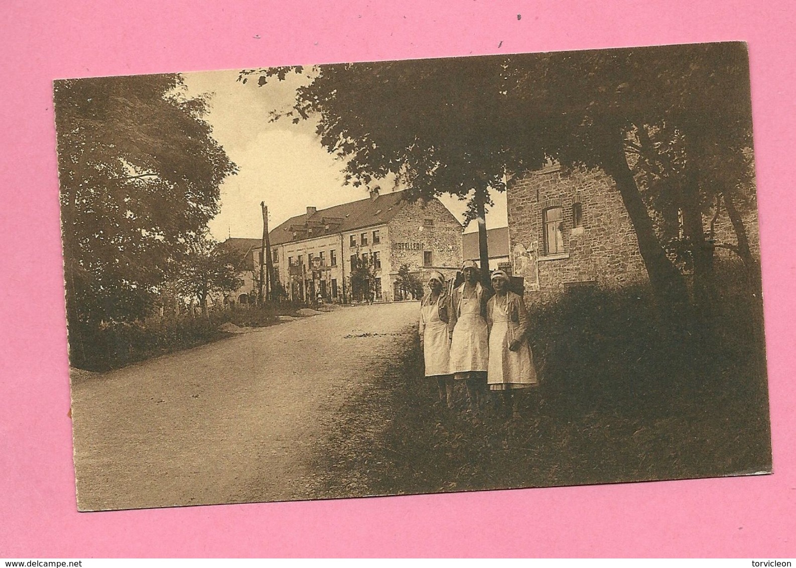 C.P. Champlon = Hostellerie : Vue  Prise De La Route  De  LAROCHE - Tenneville