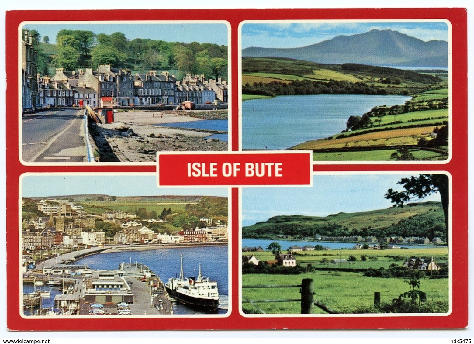 ISLE OF BUTE : MULTIVIEW (10 X 15cms Approx.) - Bute