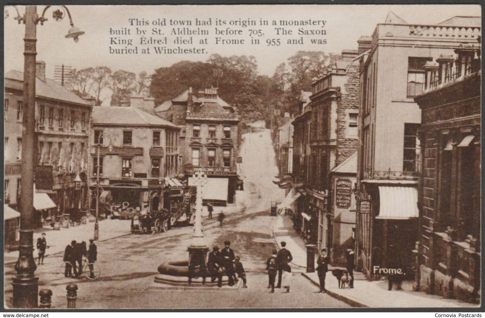 Market Place, Frome, Somerset, C.1905-10 - Wilkinson Postcard - Other & Unclassified