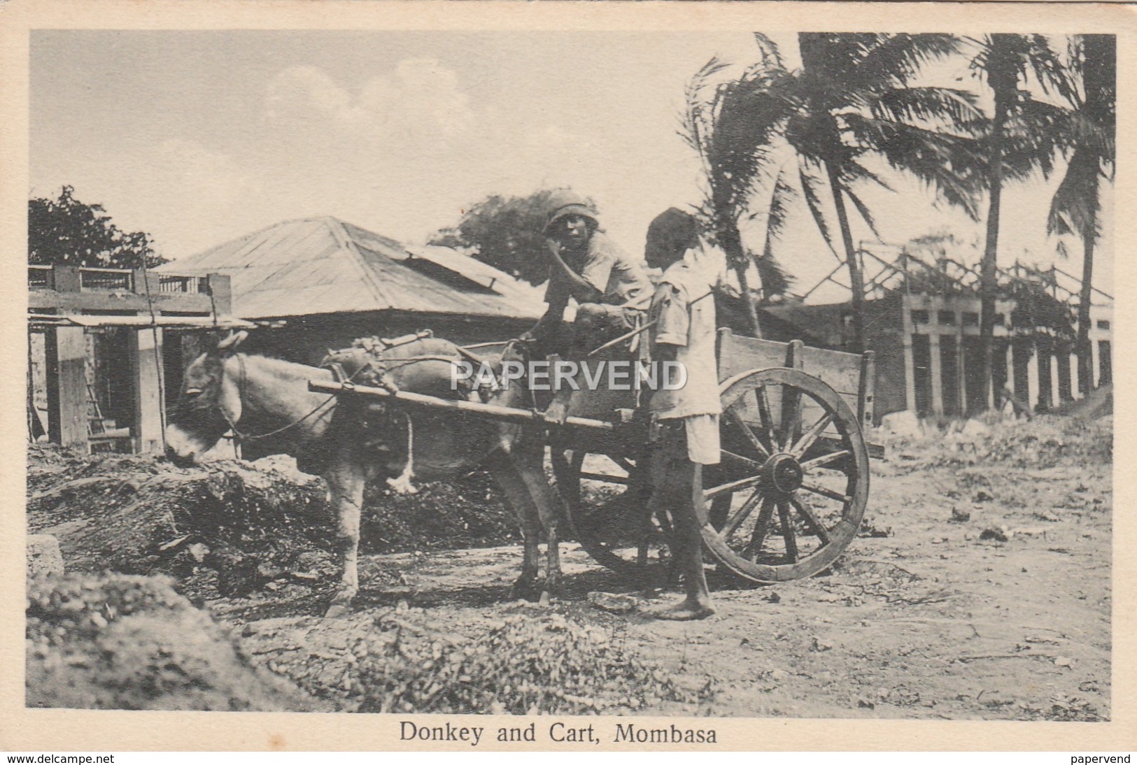 Kenya  BEA  MOMBASA Donket Cart    RP Ky629 - Kenya