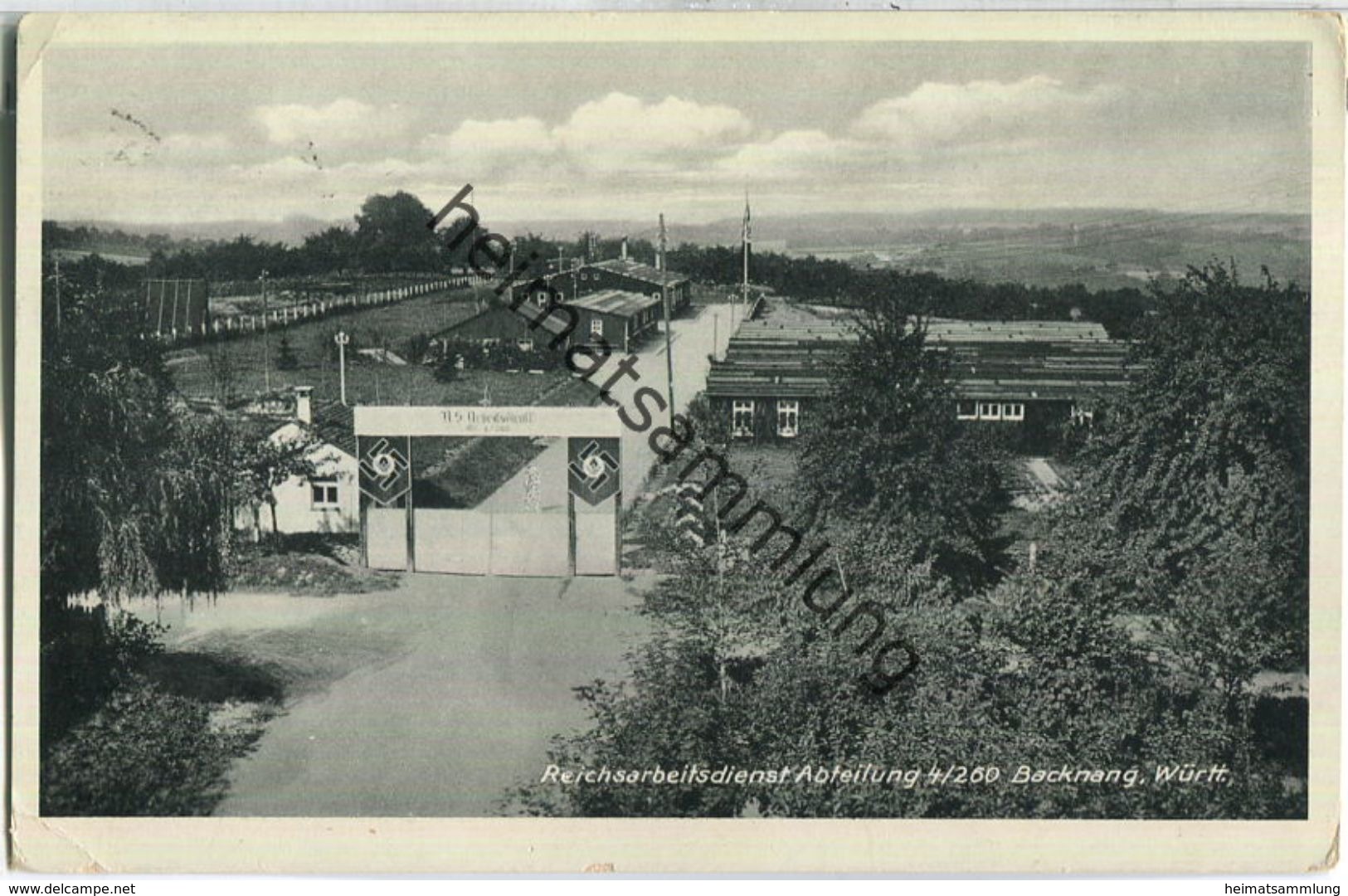 Backnang - Reichsarbeitsdienst Abteilung 4/260 - Verlag Photo-Sport Fleischer Backnang - Backnang