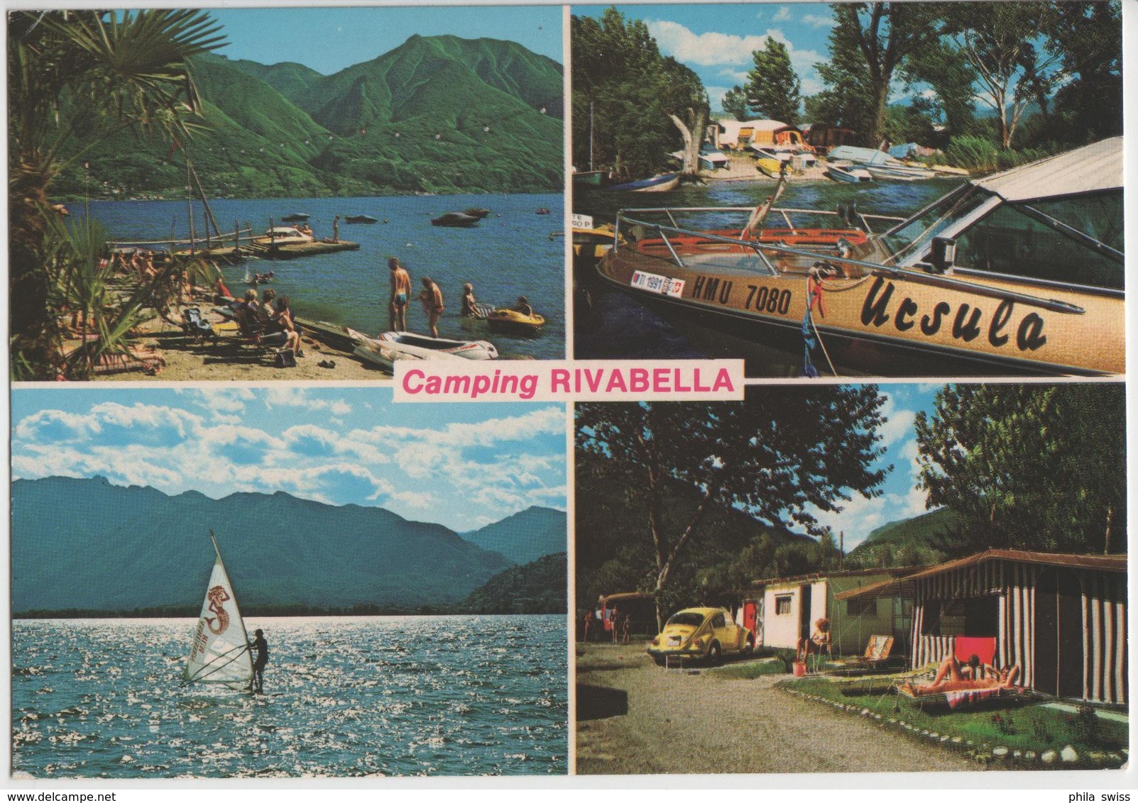 Camping Ristorante Rivabella - Tenero - Photo: Garbani - Tenero-Contra