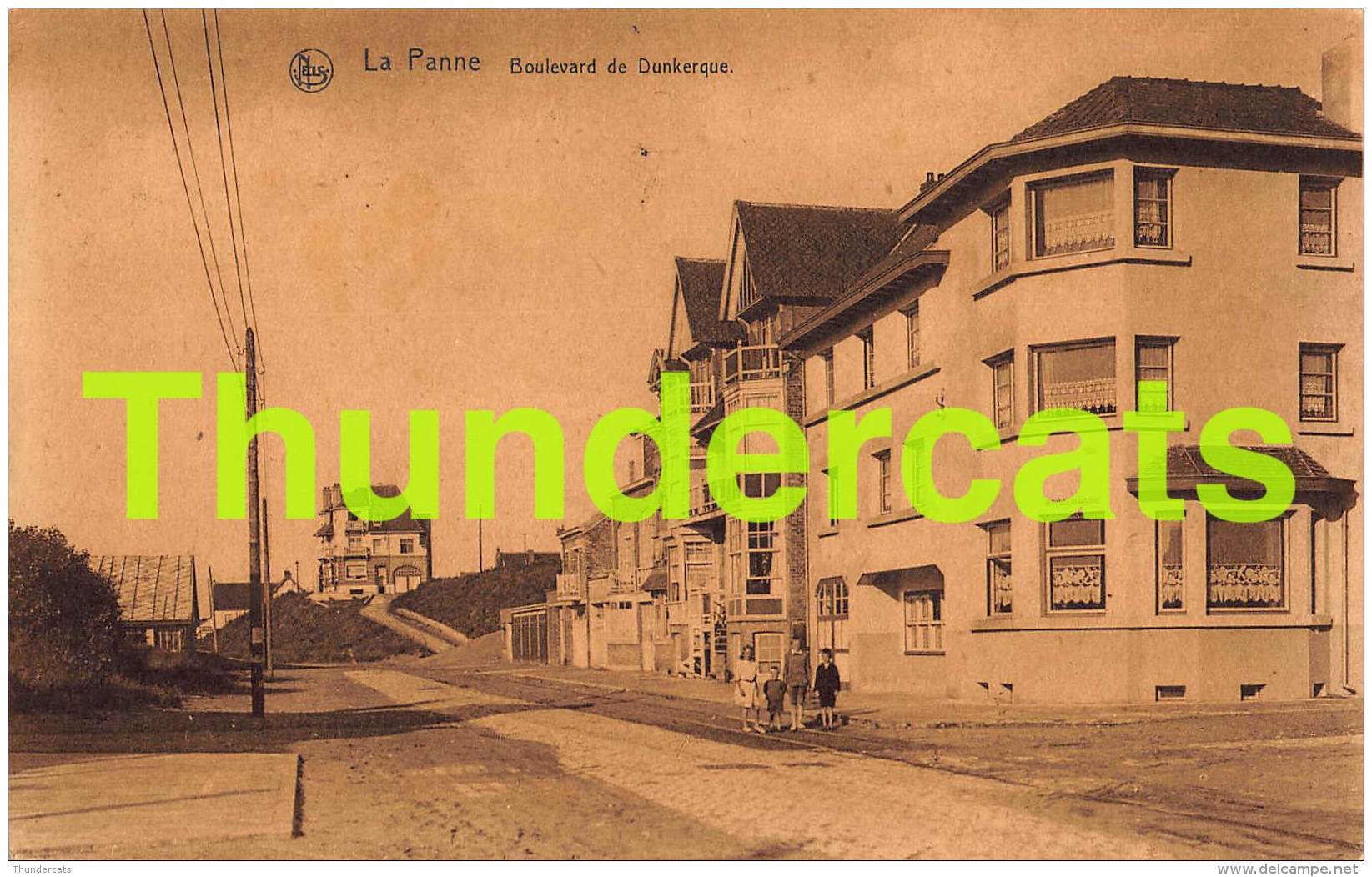 CPA DE PANNE LA PANNE BOULEVARD DE DUNKERQUE - De Panne