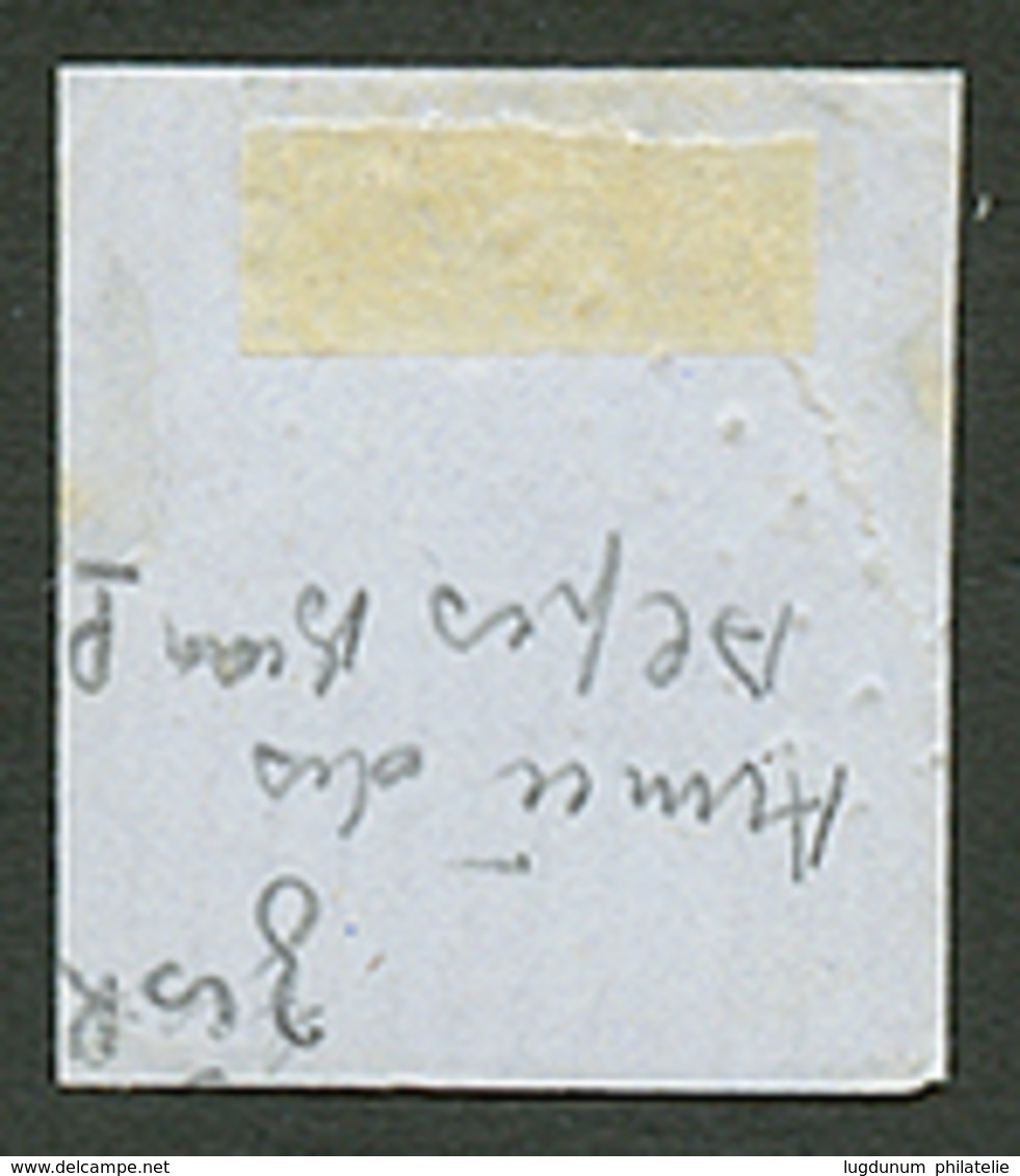 609 20c(n°14) Obl. Losange AAP (ARMEE DES ALPES Bureau P) Sur Fragment. Rare. TTB. - Other & Unclassified