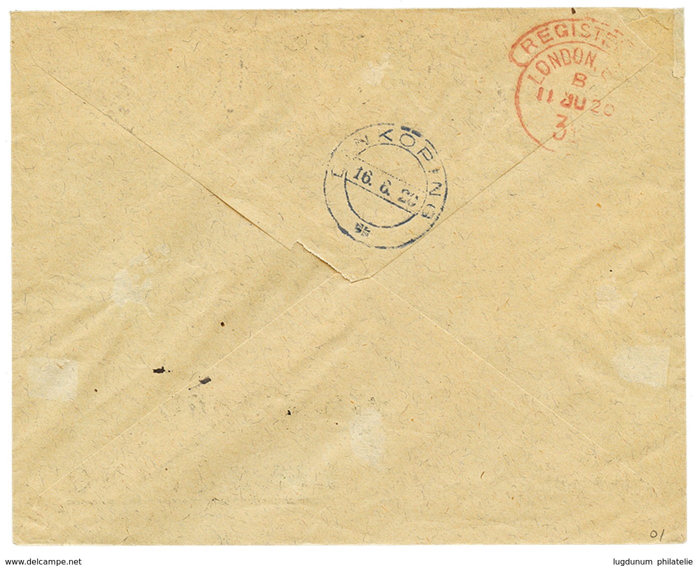 1246 COOK ISLANDS : 1920 Mixt 1/2d+ 1d + RAROTONGA 3d On REGISTERED Envelope To LINKOPING (SWEDEN). Vvf. - Autres & Non Classés