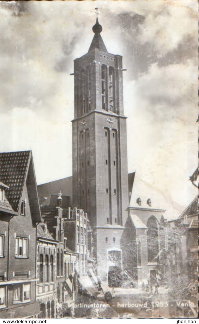 Nederland  - Postcard Unused  - Venlo - Martinustoren Rebuilt 1953  - 2/scans - Venlo