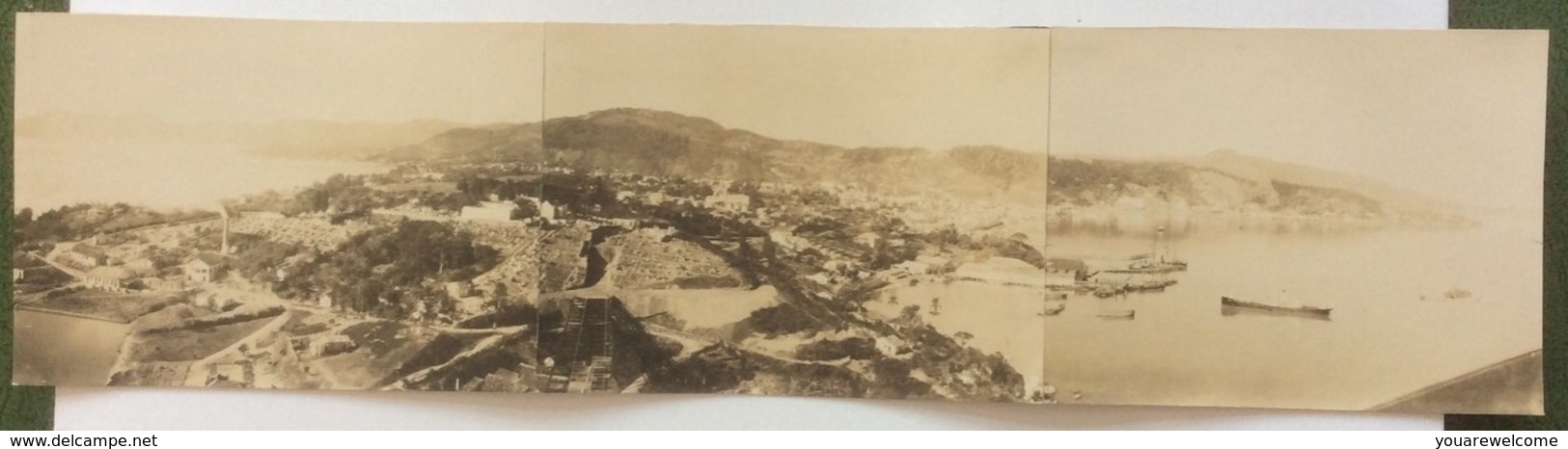 Porto Di Milazzo ? (Sicila, Messina Italia) Fotografica Panorama (real Photo Foto Ppc Cp Italy? - Messina