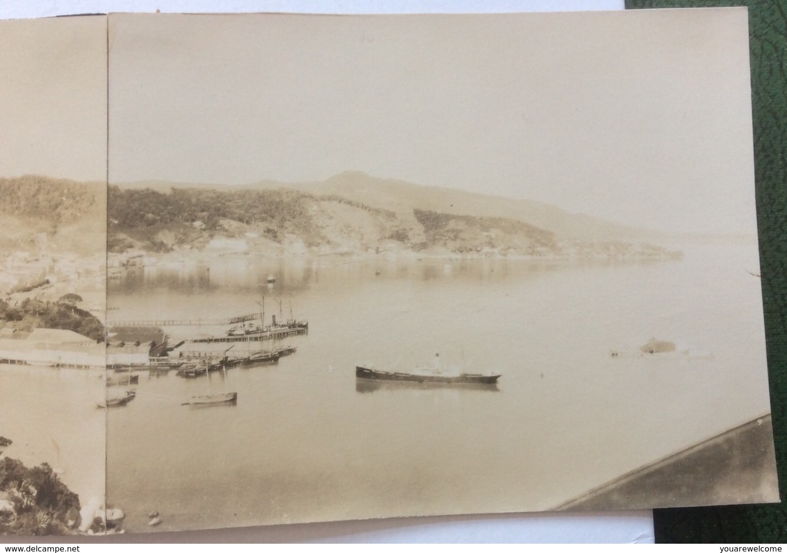 Porto Di Milazzo ? (Sicila, Messina Italia) Fotografica Panorama (real Photo Foto Ppc Cp Italy? - Messina