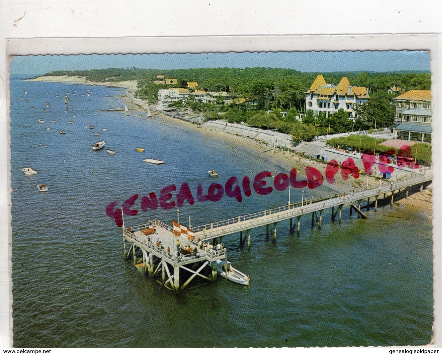 33 - LE MOULLEAU ARCACHON- L' EMBARCADERE  1967 - Other & Unclassified