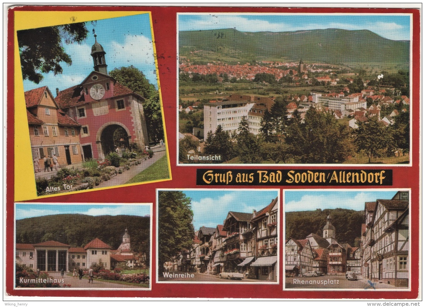 Bad Sooden Allendorf - Mehrbildkarte 24 - Bad Sooden-Allendorf