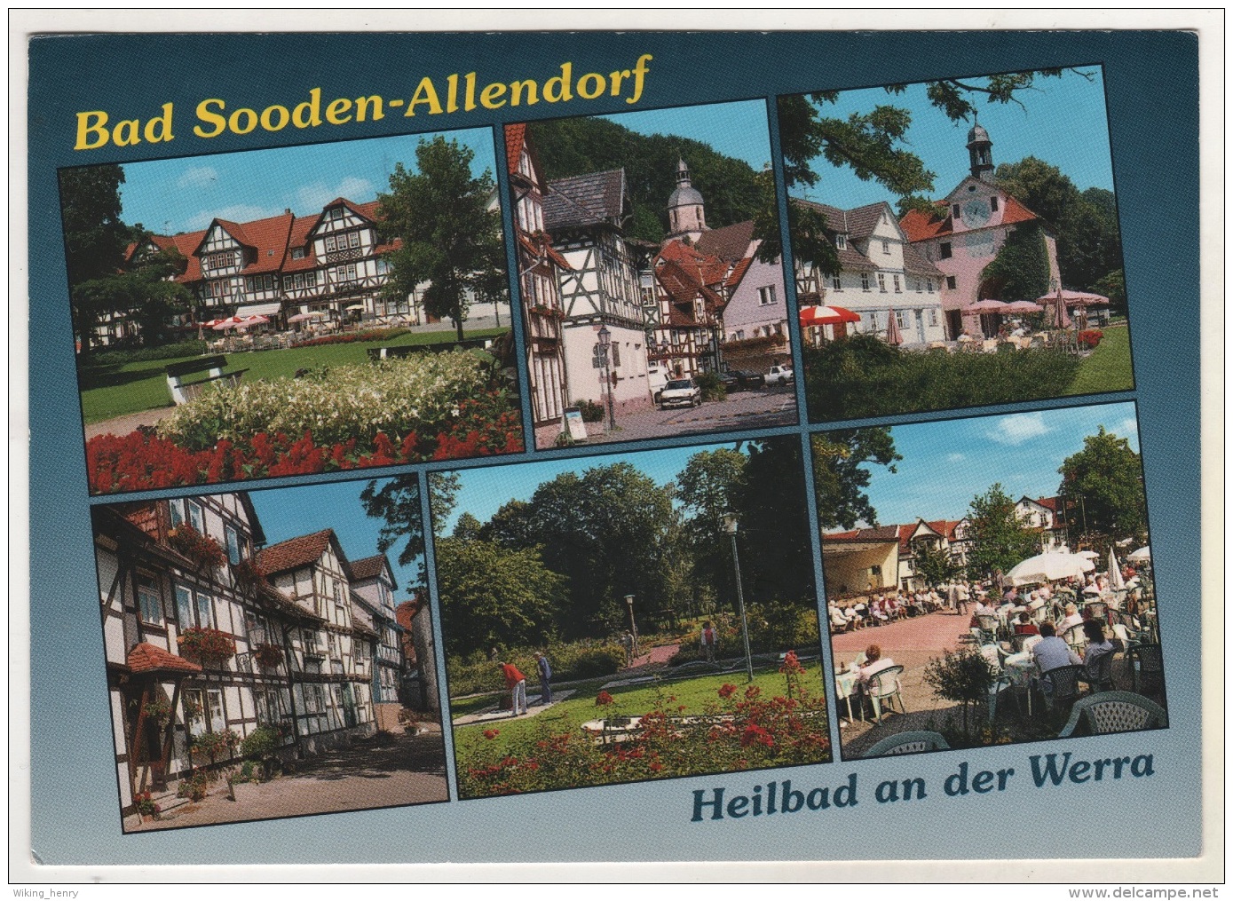 Bad Sooden Allendorf - Mehrbildkarte 25 - Bad Sooden-Allendorf