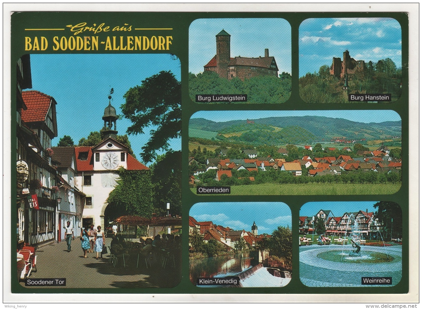 Bad Sooden Allendorf - Mehrbildkarte 26 - Bad Sooden-Allendorf