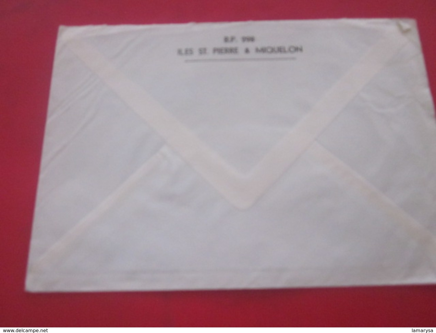 Lettre Timbre 453 De Collection 975 SAINT-PIERRE Et MIQUELON- Cachets à Date Manuels -9-11-1971 - Briefe U. Dokumente