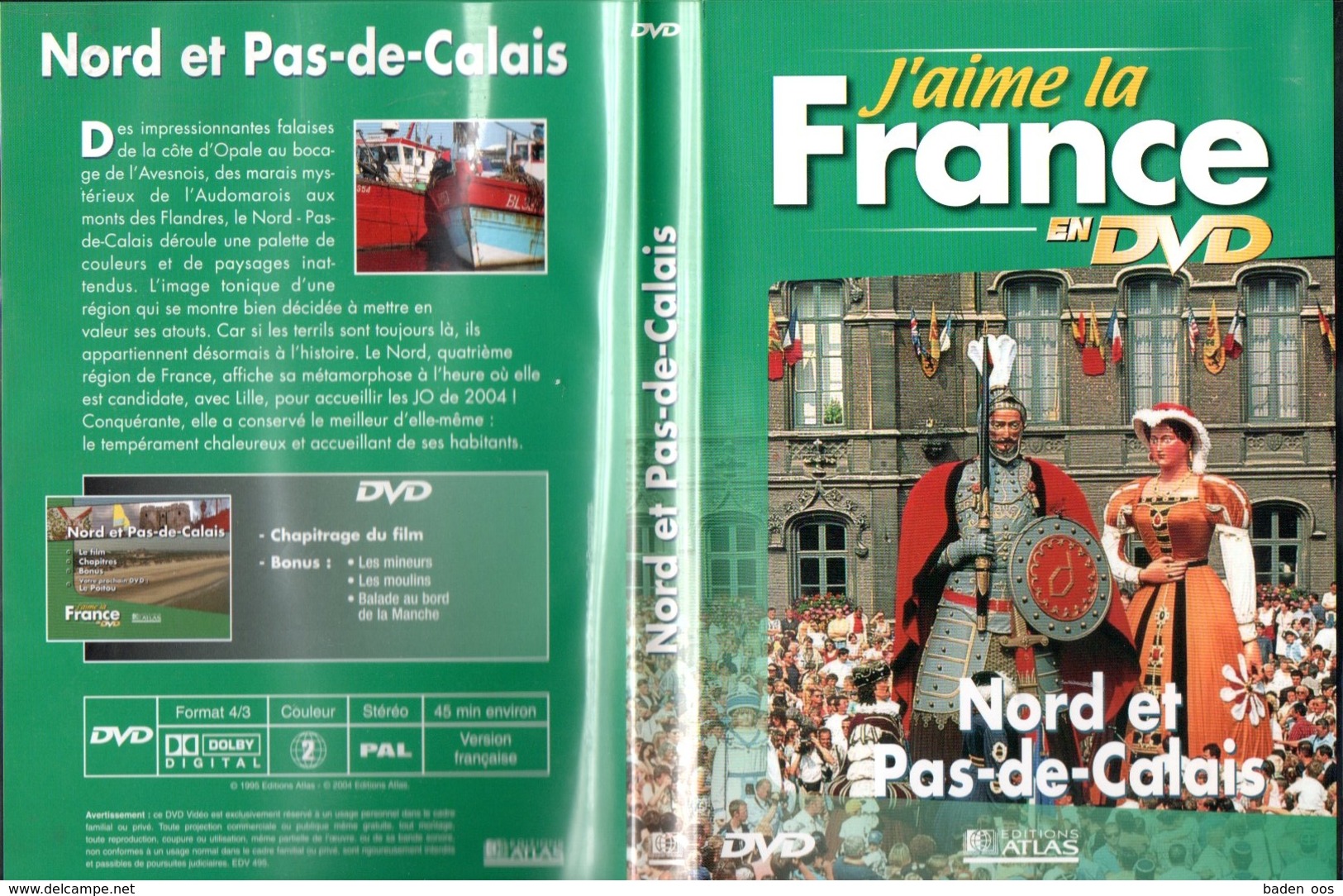 J Aime La France En DVD Nord Et Pas De Calais - Documentaire