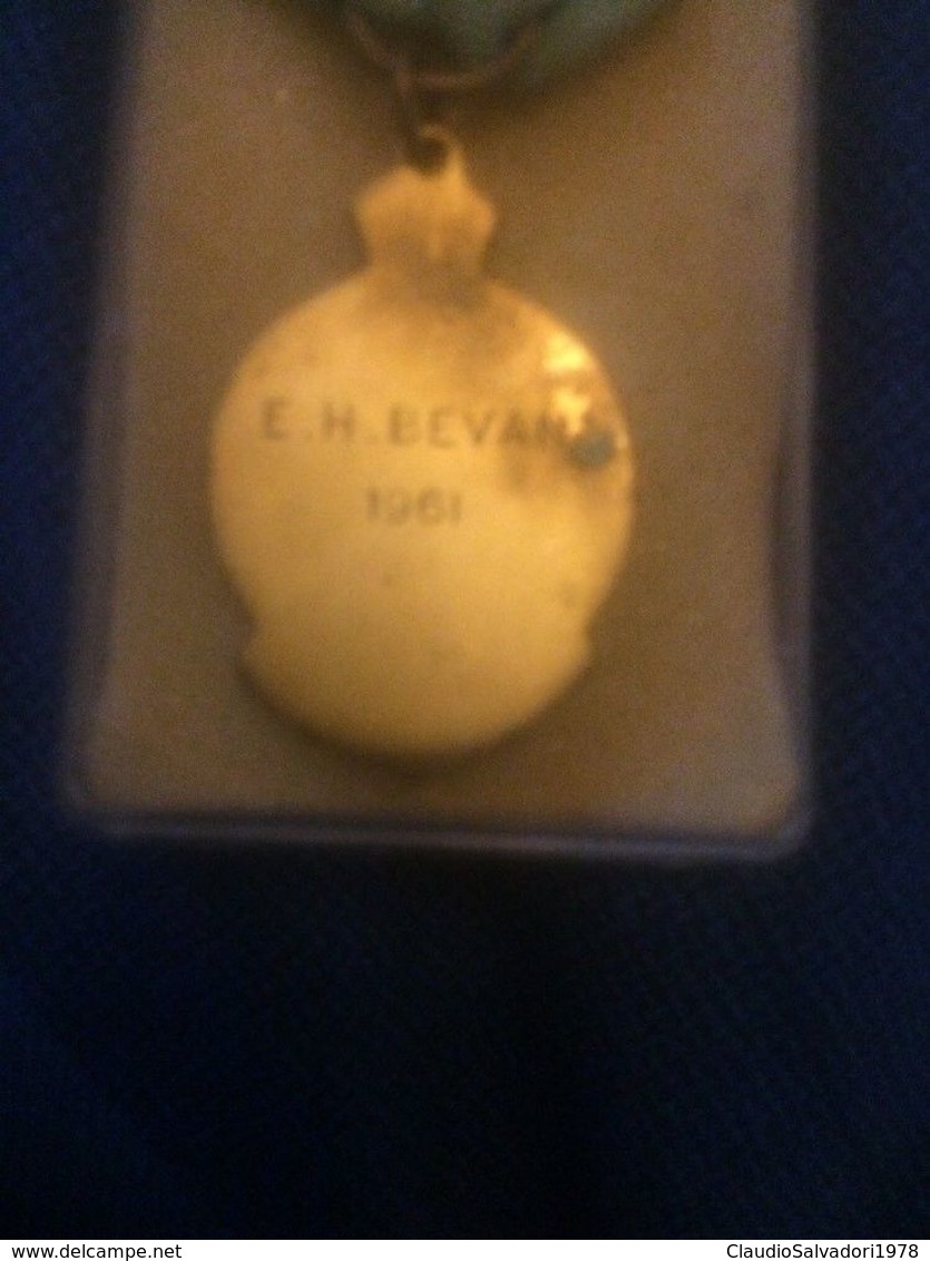 Medaglia Inglese 1961 Nominale Three Years Steward A.C.C. Association Of Conservative Clubs Medal - Monarchia/ Nobiltà